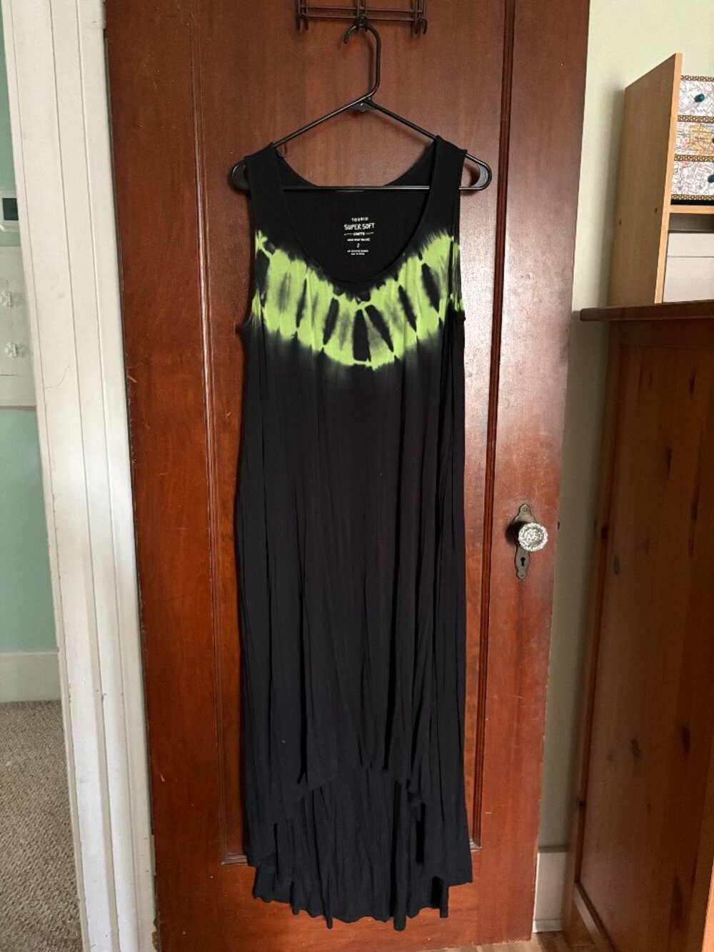 Torrid Comfy Tie Dye Maxi Dress (Size 2 - equivalent 18/20)